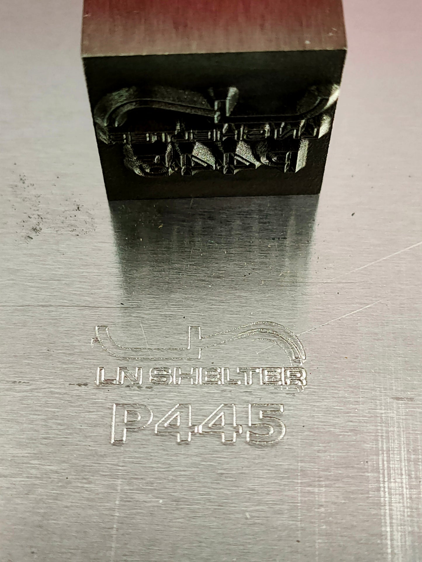 Personalized steel punches